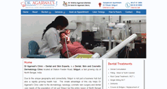 Desktop Screenshot of dragarwalsclinic.com